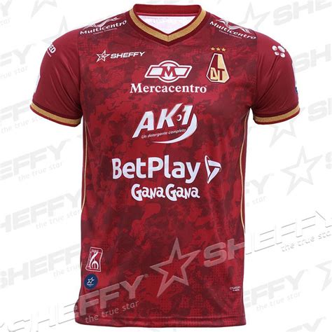 Novas Camisas Do Deportes Tolima Sheffy Mantos Do Futebol