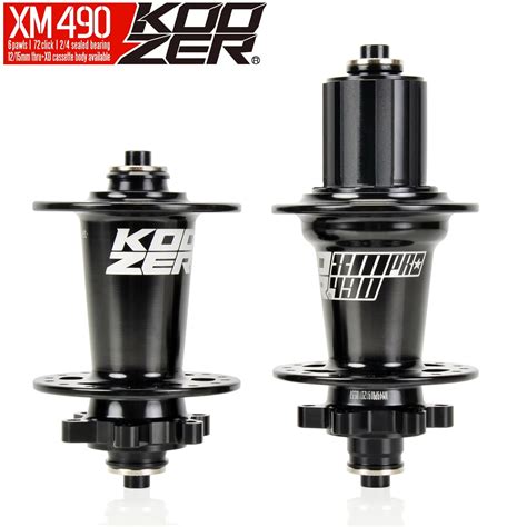 Novo Koozer Xm Pro Cubos Rolamento Mtb Mountain Bike Hub Traseiro