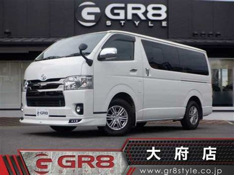 Used 2018 TOYOTA HIACE VAN QDF GDH201V SBI Motor Japan