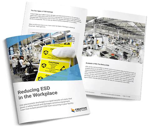 FREE Reducing ESD in the Workplace Guide from Creative Safety Supply