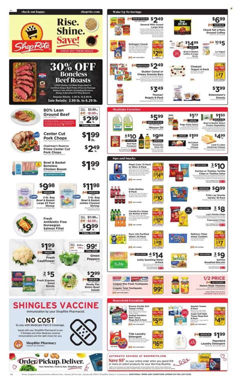 ShopRite (CT) Weekly Ad Flyer Specials January 22 to January 28, 2023