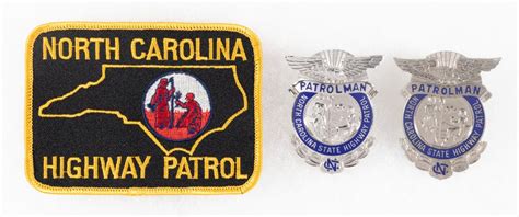 Bid Now: NORTH CAROLINA HIGHWAY PATROL BADGES - February 4, 0123 10:00 ...