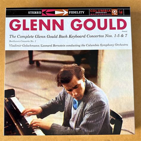 He Complete Glenn Gould Bach Keyboard Concertos Nos 1 5 7 Vinyl