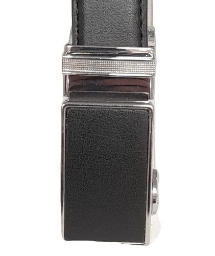 CEINTURE AUTOMATIQUE CUIR NOIR POUR FEMME MASSILIANO SERGIO Atoutmark