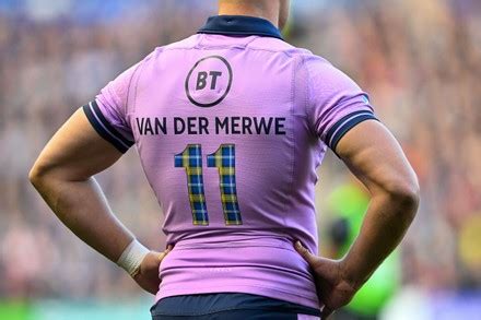 Scotland Squad Numbers Doddie Weir Tartan Editorial Stock Photo - Stock ...