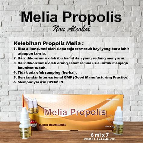 Jual Melia Propolis Original Asli Shopee Indonesia