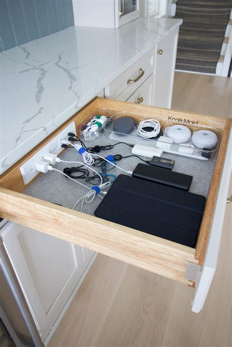 How To Add A Charging Drawer To Your Kitchen The Diy Playbook