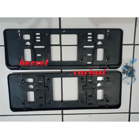 Jual Tatakan Plat Nomor Dudukan Plat Nomor JSL Mobil 46x14 Cm Shopee