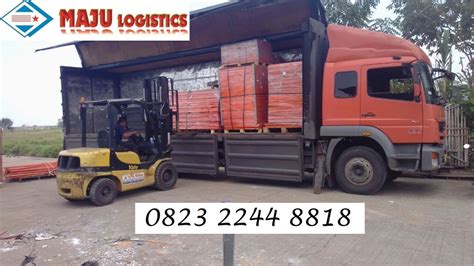 Sewa Truk Tronton Wingbox Maju Logistics