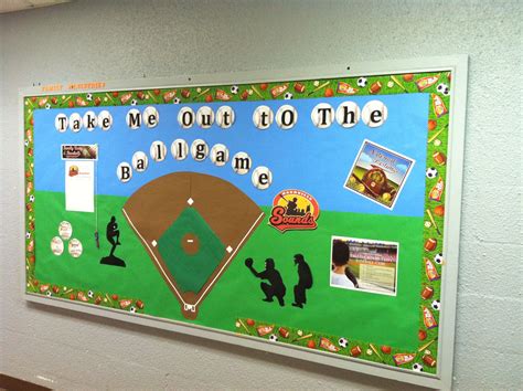 Baseball Bulletin Board Baseball Bulletin Boards Sports Theme