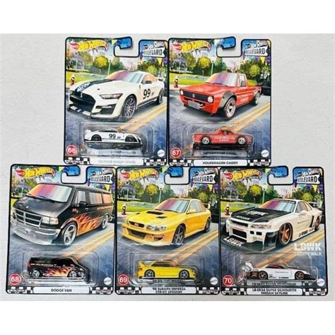 Jual Hot Wheels Set Boulevard Mix P Lb Er Super Silhouette Nissan Skyline Lbwk Subaru Impreza