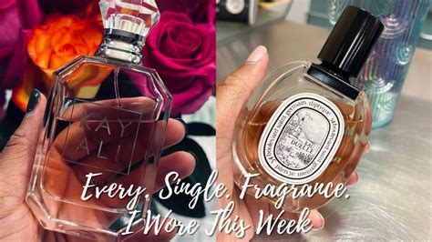 What I Wore This Week Fragrance Rotation Youtube