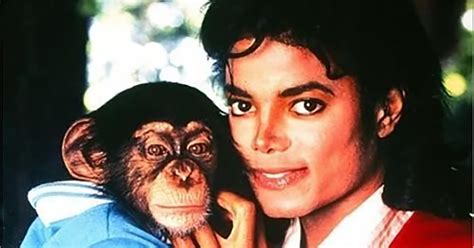 Michael Jackson Monkey Bubbles