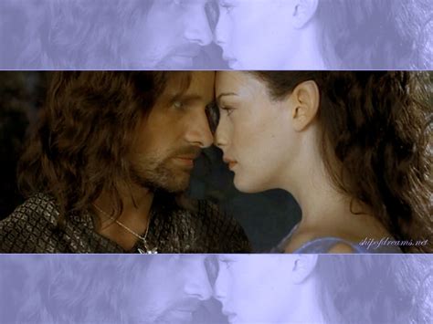 Arwen and Aragorn - Aragorn and Arwen Wallpaper (7610518) - Fanpop