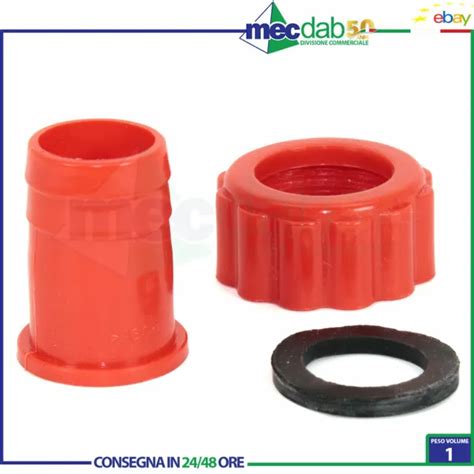 RACCORDO ASPIRAZIONE MANDATA In Plastica Per Motopompe Tubo 25 Mm Pompa