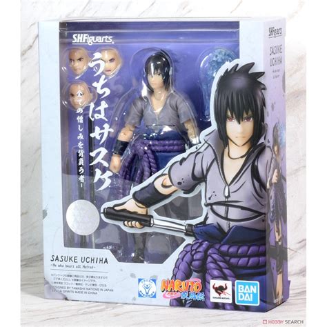 S H Figuarts Naruto Sasuke Uchiha Reissue Bandai Gundam Models Kits