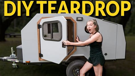 A Look Inside Our Nearly Complete DIY Teardrop On Harbor Freight