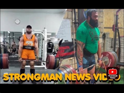 Strongman News Ivan Makarov Bobby Thompson Julius Maddox Adam Bishop