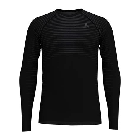 Odlo Performance Light Long Sleeve Base Layer Black Trekkinn