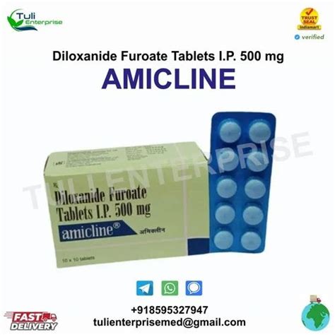 Diloxanide Furoate Tablets, 500 mg at Rs 205/stripe in New Delhi | ID ...