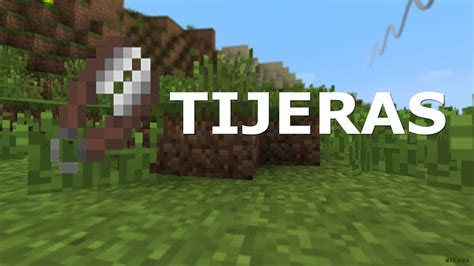 Minecraft Como Hacer Tijeras Youtube