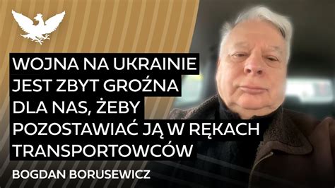 Borusewicz Blokada na granicy z Ukrainą nie jest w interesie Polski