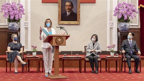 Nancy Pelosi S Taiwan Visit Sparks US China Tension