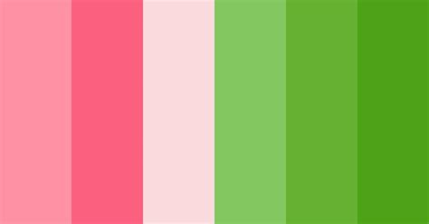 Pink And Green Color Scheme Green Green Color Schemes Green Colour