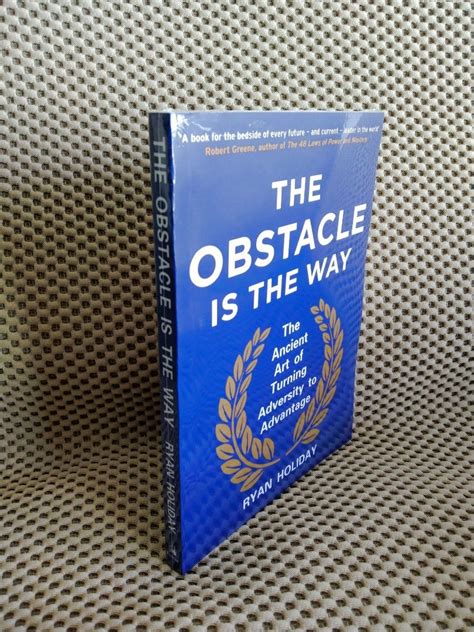 The Obstacle Is The Way By Ryan Holiday Hobbies Toys Books