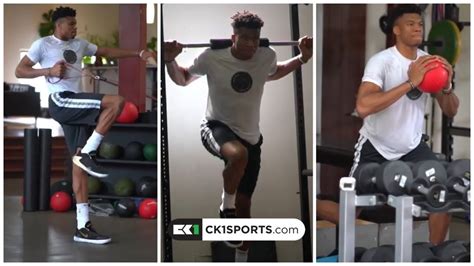 Giannis Antetokounmpo Training For His Last Season With The Milwaukee Bucks Ck1daily Youtube