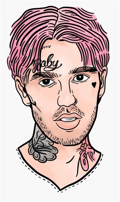 Lil peep line art | Disegni