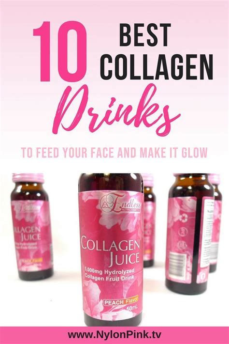 10 Best Collagen Drinks To Make Your Skin Glow Nylon Pink Collagen