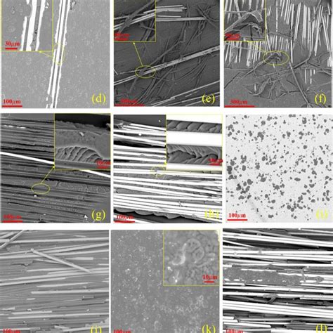 A Morphologies Of The Nano Aramid Fibers B Morphologies Of The