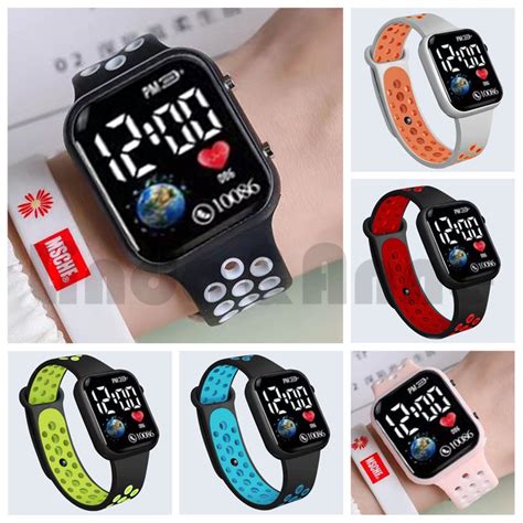 Jual Bayar Di Tempat Jam Tangan Sport Digital Led Pria Dan Wanita