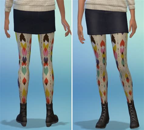 The Simsperience 6 Opaque Tights • Sims 4 Downloads