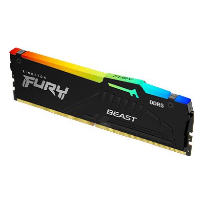 Память Kingston FURY Beast DDR5 RGB 8 16 32 64 і 128 ГБ 5200