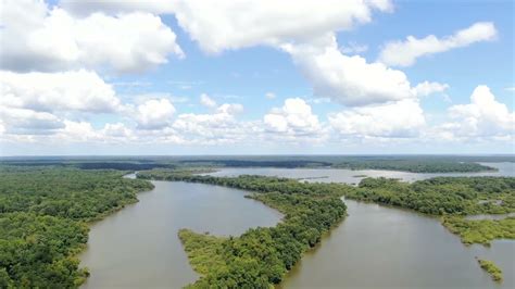 Wright Patman Lake Fly Over Youtube