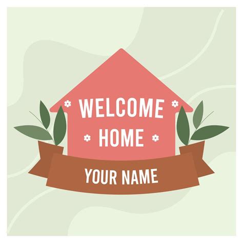 Printable Welcome Home Sign - Printable Word Searches