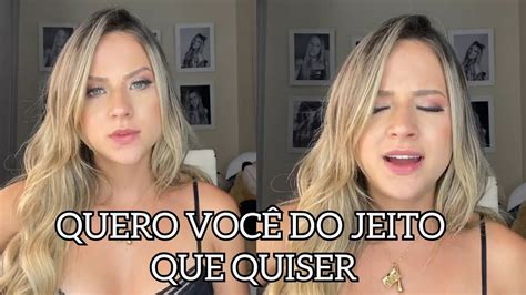 GABI MARTINS CANTA QUERO VOCÊ DO JEITO QUE QUISER VIA INSTAGRAM