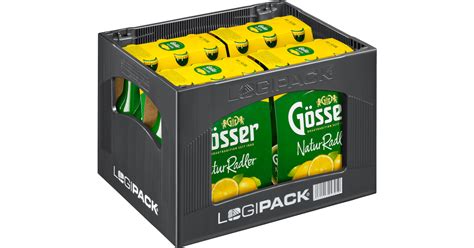 Gösser Natur Radler Kasten 4 x 6 x 0 33 l Glas Mehrweg