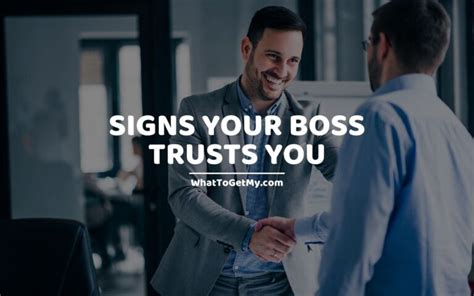 15 Signs Your Boss Doesn T Respect You And What To Do What To Get My