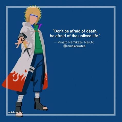 Minato Namikaze Naruto Anime Quotes Naruto Anime