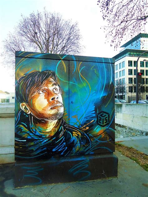 Street Art by French Artist C215