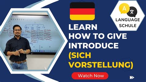 Lektion How To Introduce Yourself In German Sich Vorstellung