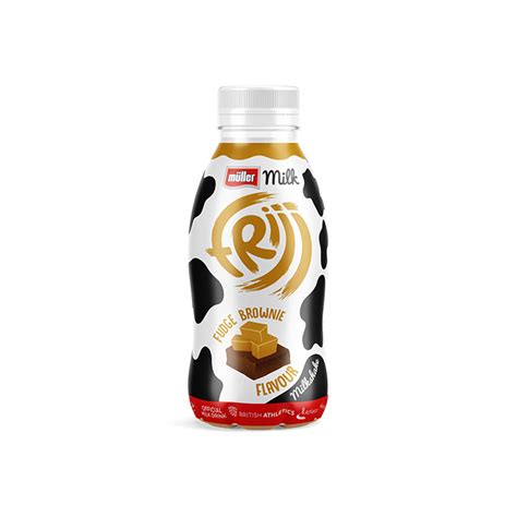 Müller Milk Frijj Fudge Brownie Milkshake UHT 10x400ml