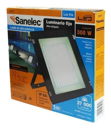 Reflector Led Super Brillo W Sanelec Meses Sin Inter S