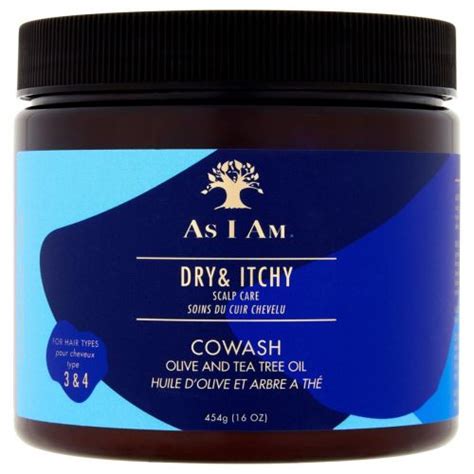 As I Am Dry And Itchy Scalp Care Olive And Tea Tree Oil Co Wash 454 Gr