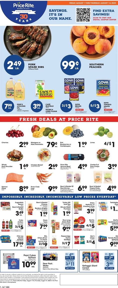This shop rite weekly ad has a surprise coupon 24