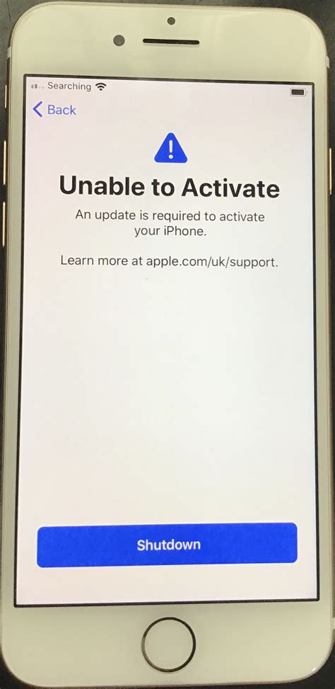 Iphone 7 Cannot Activate Apple Community