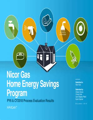 Fillable Online Icc Illinois Nicor Gas Home Energy Savings Program Fax